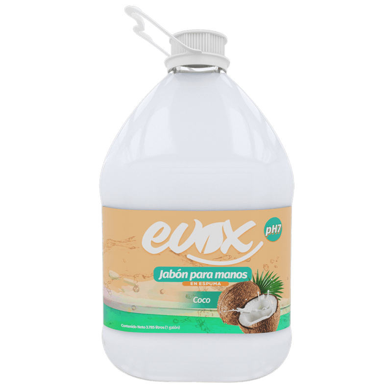Evox Jabón Para Manos En Espuma Aroma Coco - Galón - Grupo COMSA