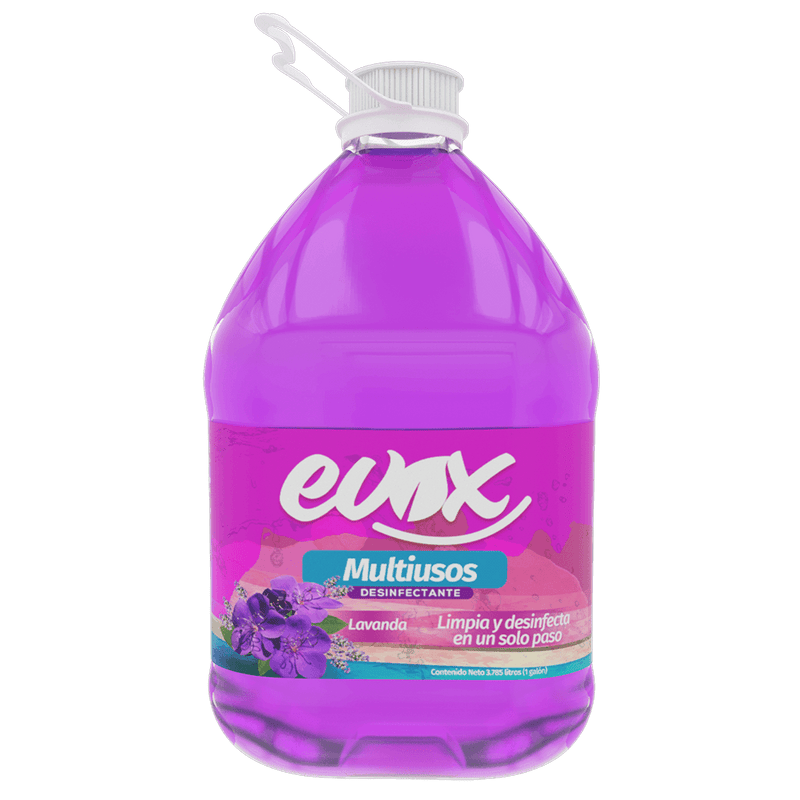 Evox Multiusos Desinfectante Lavanda - Galón - Grupo COMSA