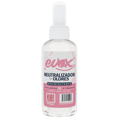 Evox Neutraizador De Olores Desinfectante Toronja 60 ML - Pieza - Grupo COMSA