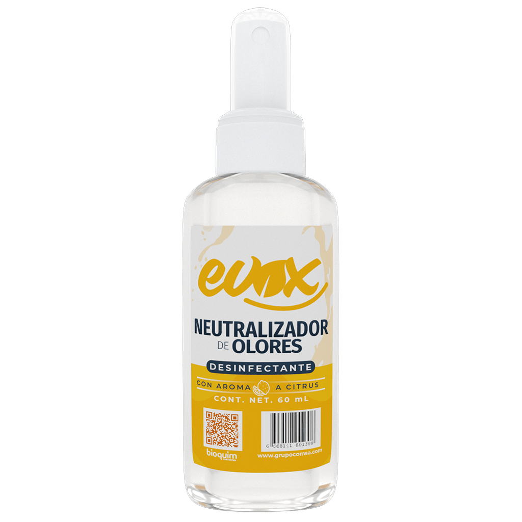 Evox Neutralizador de Olores Desinfectante Citrus 1 Litro – GRUPO COMSA