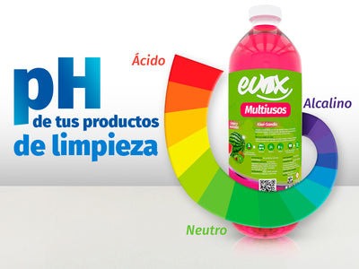 ¿Conoces la importancia del pH de tus productos de limpieza?
