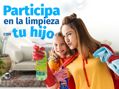 ¿Cómo involucrar a tus pequeños en la limpieza del hogar?