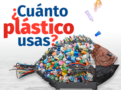 ¿Cuánto plástico consumes?