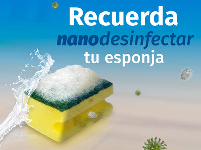 ¿Nanodesinfectas tus esponjas de cocina?