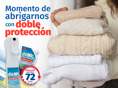 Época de frío… ¿Tienes que desinfectar tu ropa?