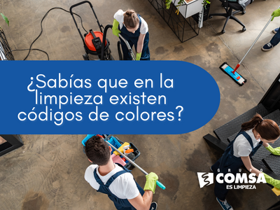 ¿Sabías que en la limpieza existen códigos de colores?