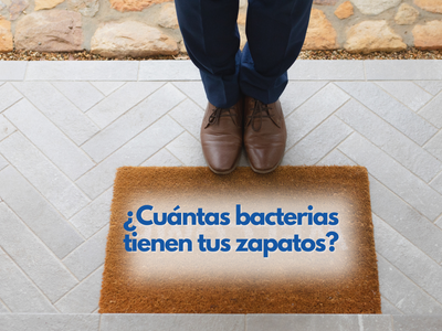 Las bacterias de los zapatos, ¿cuántas bacterias ingresan a tu hogar?