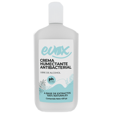 Evox Crema Humectante Antibacterial 450 gr - Grupo COMSA