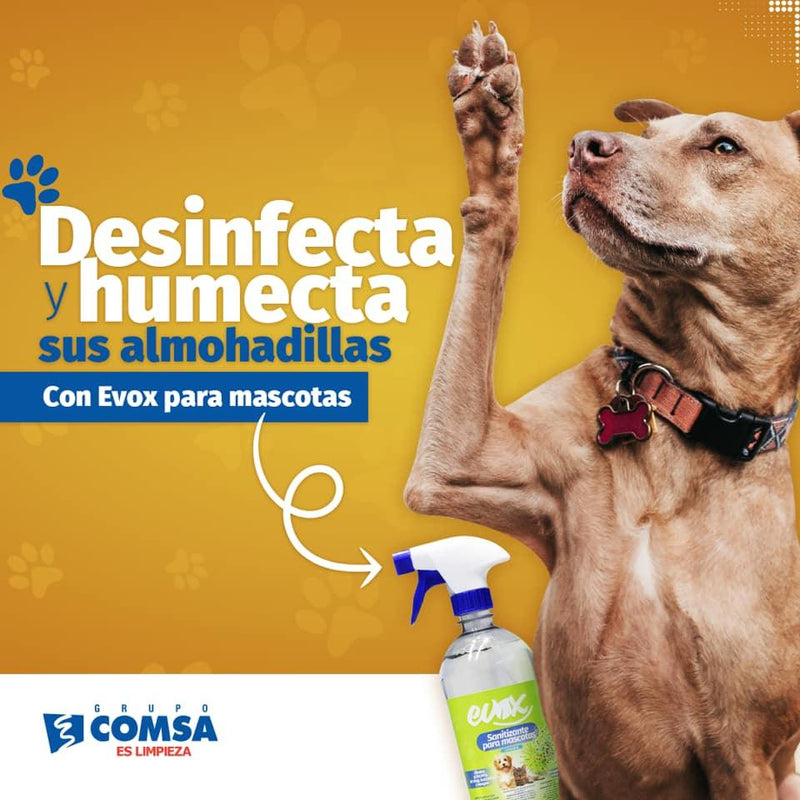 Evox Desinfectante Para Mascotas 250 ml - Grupo COMSA