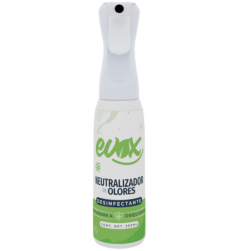 Evox Neutralizador De Olores Desinfectante Orquídeas Blancas - Flairosol 500 ml - Grupo COMSA