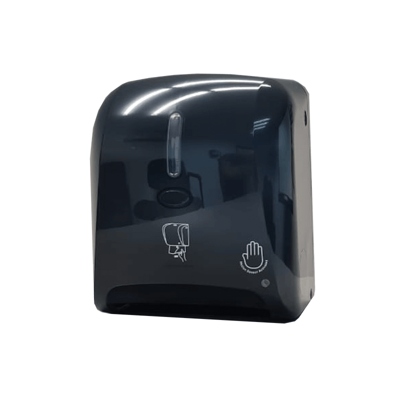 Despachador Color Negro Humo Para Toalla Pre Cut - Con Sensor - Grupo COMSA