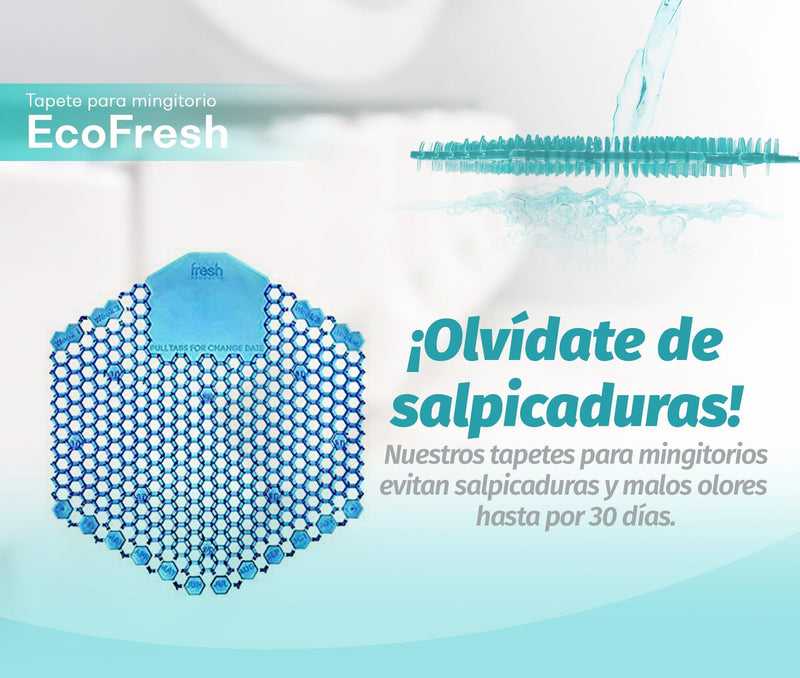 Cedazo Tapete Para Mingitorio ECO FRESH - Aroma Flor De Algodón - Grupo COMSA
