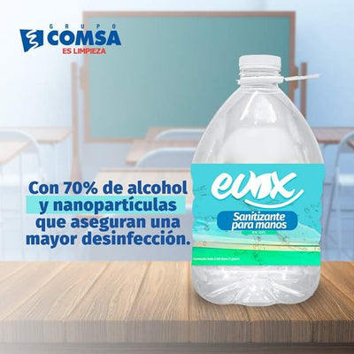 Evox Sanitizante Para Manos En GEL - Galón (antibacterial) - Grupo COMSA