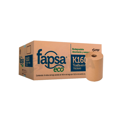 Toalla De Rollo FAPSA K160 Café - Caja - Grupo COMSA