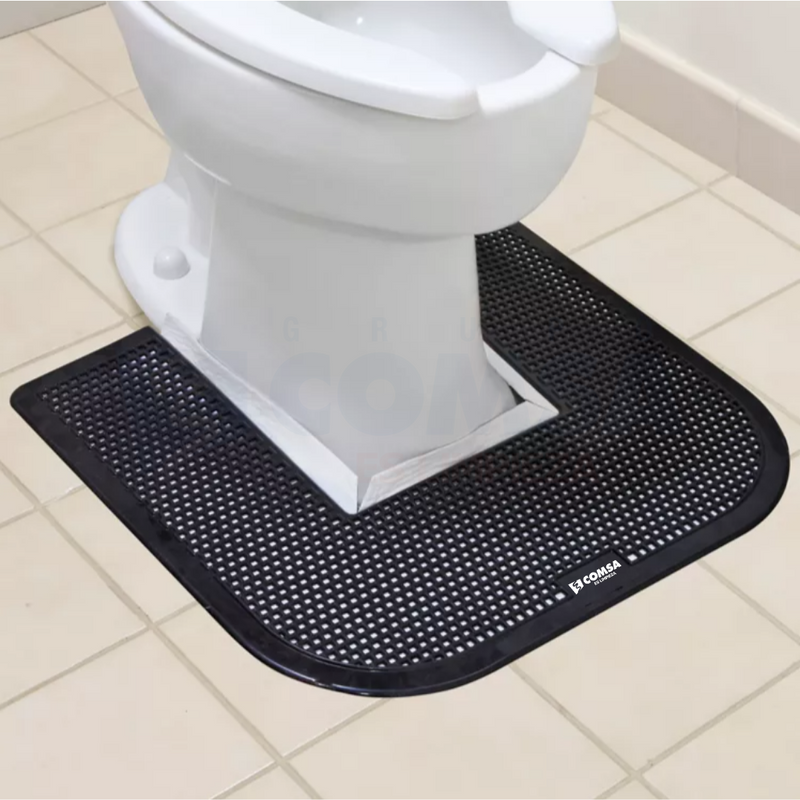 Tapete antiderrapante para pisos en baño sanitario - Pieza