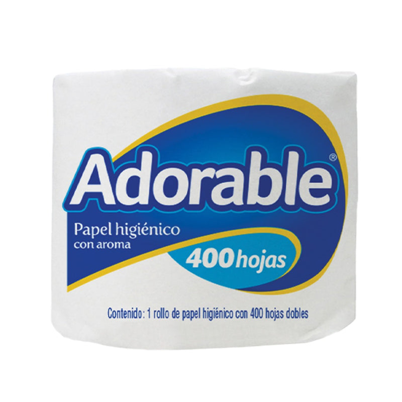 Higiénico Adorable 400 Hojas Rollo