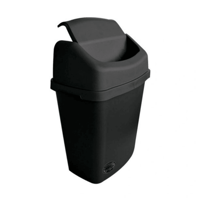 Cesto Para Basura Negro - 8 Gal - Grupo COMSA