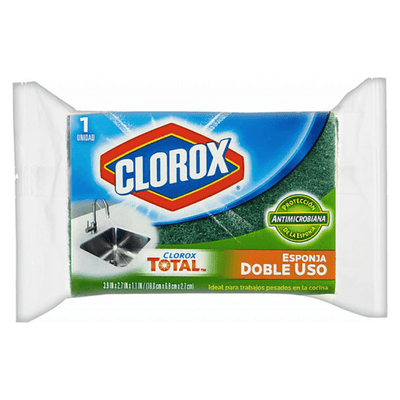 Fibra Con Esponja Doble Uso CLOROX - Grupo COMSA