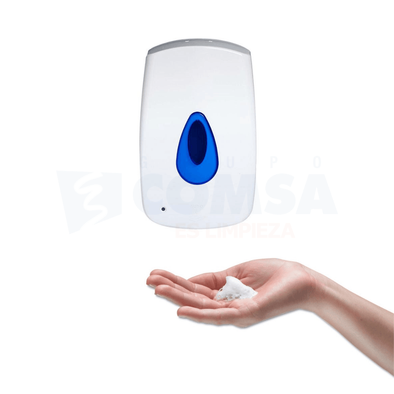Despachador Blanco Para Jabón O Sanitizante En ESPUMA - Con Sensor (4EFR-WWB/U9) - Grupo COMSA